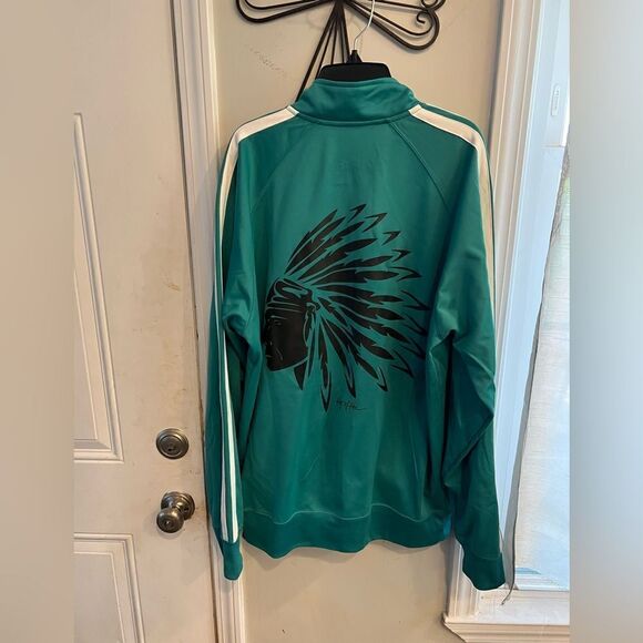 Ring Of Fire Indian Chief Native American Zip-Up - Picture 9 of 9